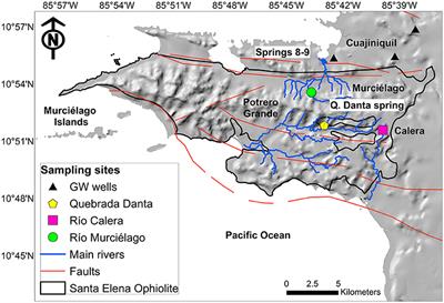 Methane Dynamics in a Tropical Serpentinizing Environment: The Santa Elena Ophiolite, Costa Rica